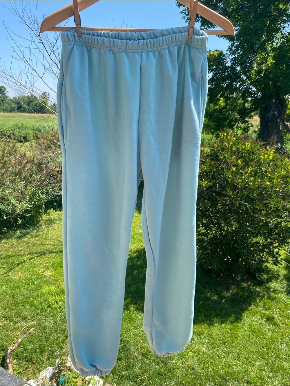 Pretty Little Thing Blue Sweatpants